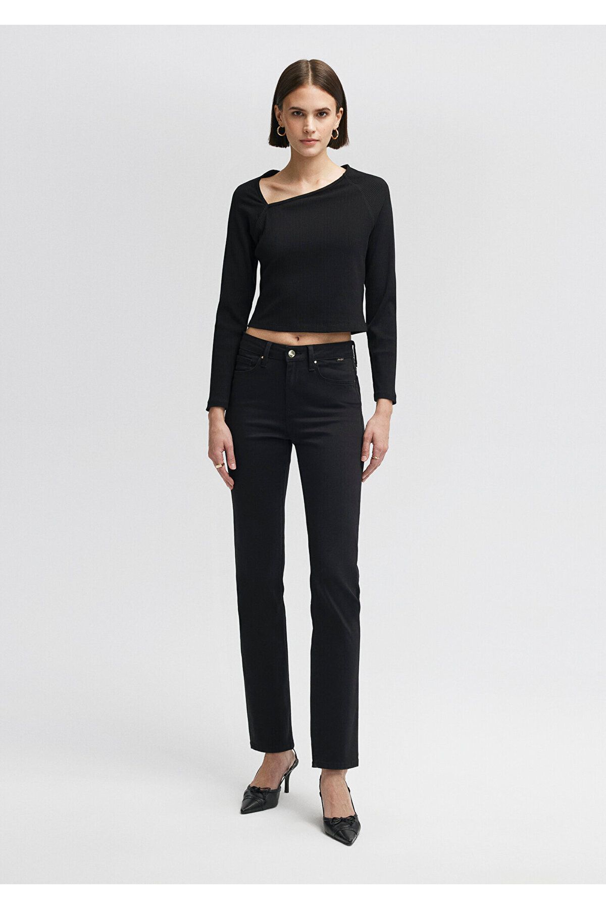 Kendra Gold Klasik Siyah Jean Pantolon 1074622002 Kendra Gold Klasik Siyah Jean Pantolon 1074622002
