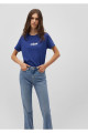 Miav Baskılı Lacivert Tişört Regular Fit / Normal Kesim 1610622-70722 Miav Baskılı Lacivert Tişört Regular Fit / Normal Kesim 1610622-70722