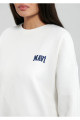 Logo Baskılı Beyaz Sweatshirt 1611600-81964