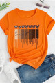Unisex Leopar Kalp Baskılı Oversize T-shirt Unisex Leopar Kalp Baskılı Oversize T-shirt
