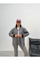 Unisex Oversize Bomber Ceket Unisex Oversize Bomber Ceket