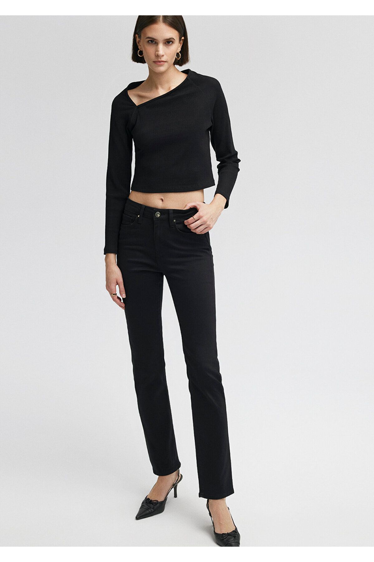 Kendra Gold Klasik Siyah Jean Pantolon 1074622002 Kendra Gold Klasik Siyah Jean Pantolon 1074622002