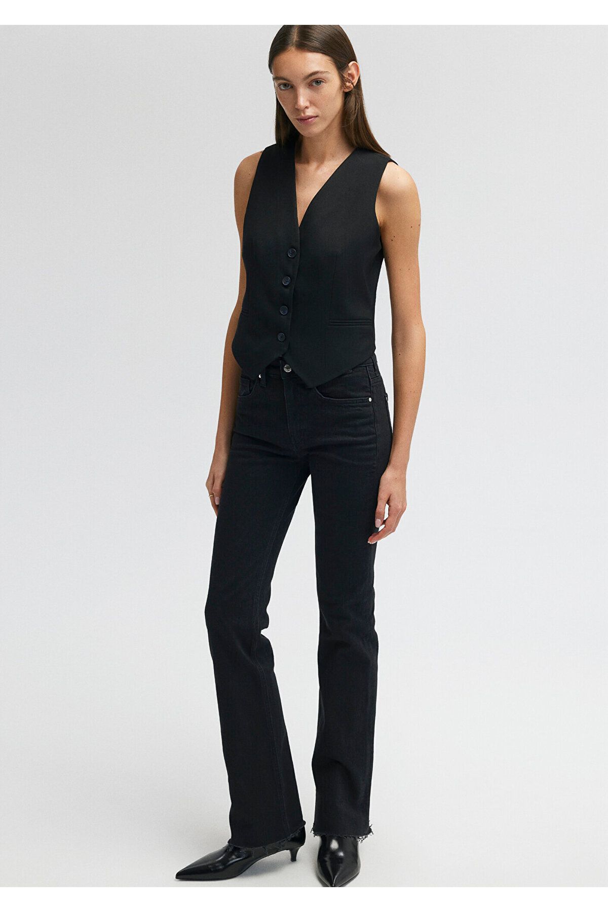 Maria Gold Premium Gri Jean Pantolon 101225-80998 Maria Gold Premium Gri Jean Pantolon 101225-80998