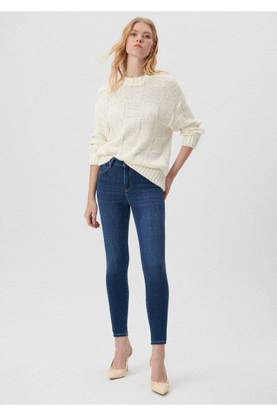 Tess Gold Premium Indigo Si Jean Pantolon 100328-82232 Tess Gold Premium Indigo Si Jean Pantolon 100328-82232