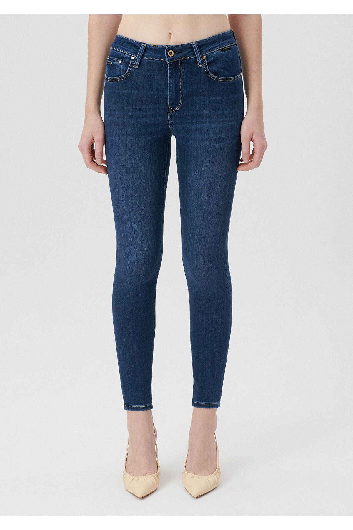 Tess Gold Premium Indigo Si Jean Pantolon 100328-82232 Tess Gold Premium Indigo Si Jean Pantolon 100328-82232
