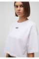 Logo Baskılı Beyaz Crop Tişört Crop / Kısa Kesim 1611585-620 Logo Baskılı Beyaz Crop Tişört Crop / Kısa Kesim 1611585-620