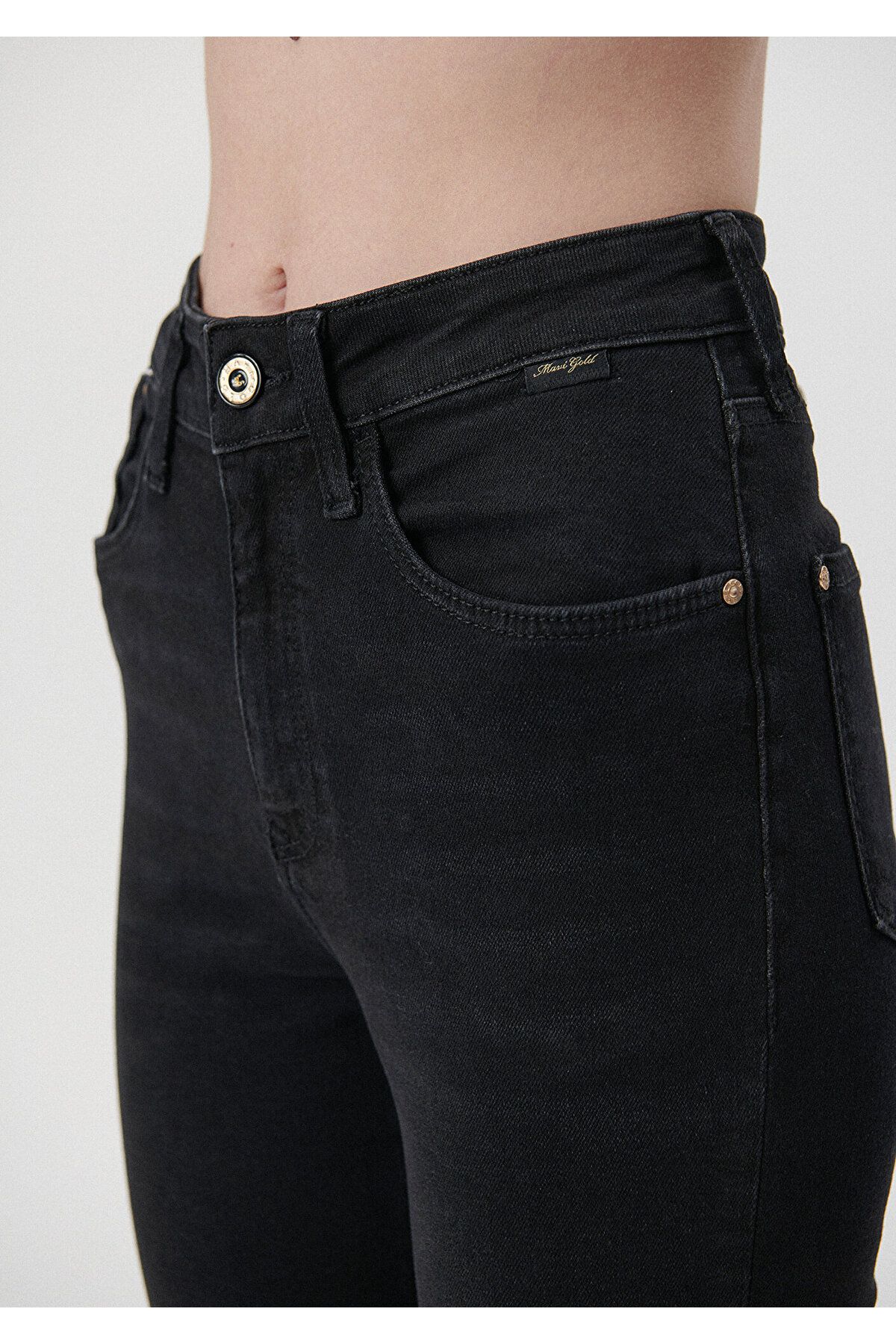 Serenay Gold Premium Antrasit Jean Pantolon 100980-82211