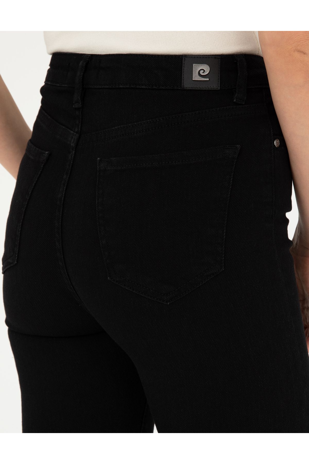 Siyah Skinny Fit Jean Pantolon 50292438-VR046 Siyah Skinny Fit Jean Pantolon 50292438-VR046