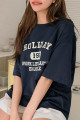 Unisex Holiday Baskılı Tasarım Tshirt Unisex Holiday Baskılı Tasarım Tshirt