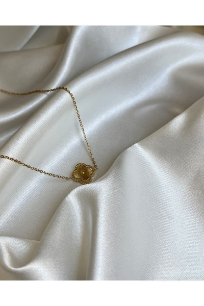 Van Cleef Şans Yonca Gold 316l Steel Çelik Kolye Van Cleef Şans Yonca Gold 316l Steel Çelik Kolye
