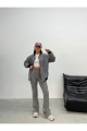Unisex Oversize Bomber Ceket Unisex Oversize Bomber Ceket