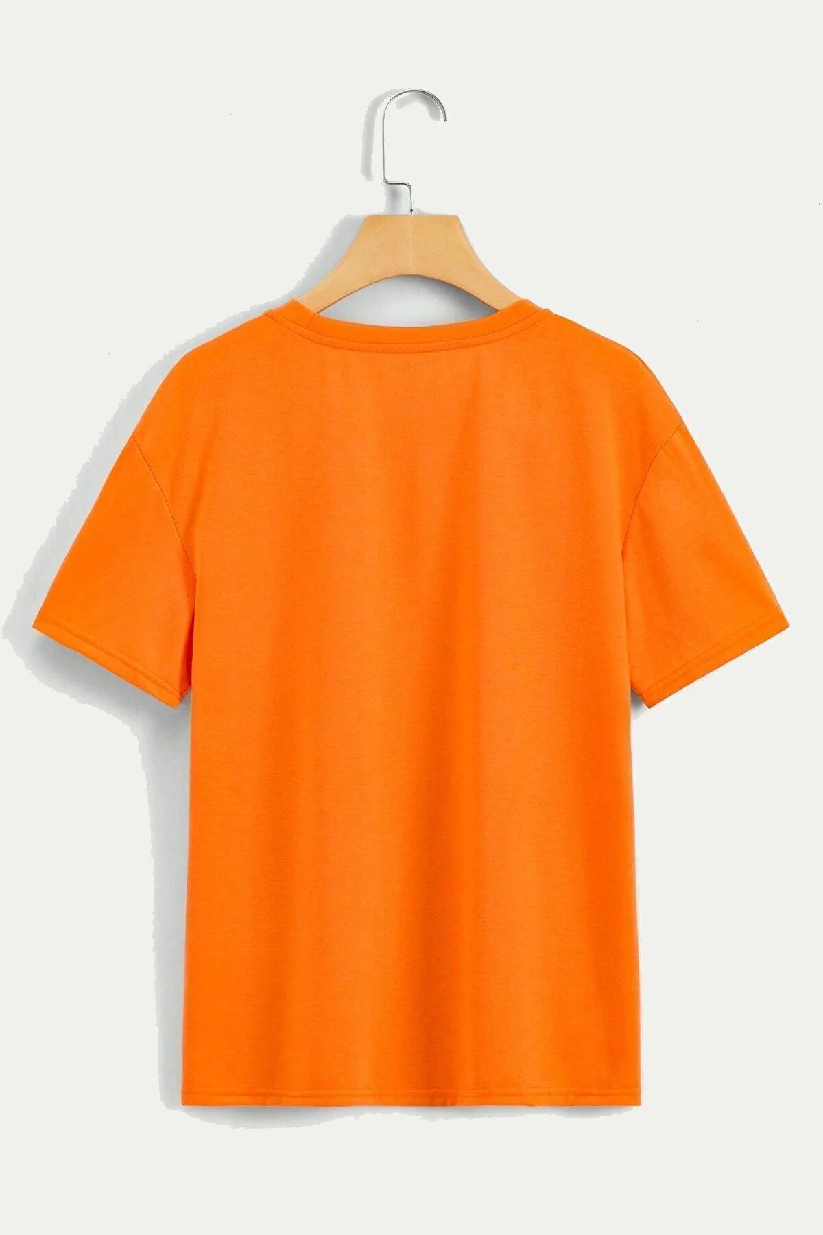 Unisex Leopar Kalp Baskılı Oversize T-shirt Unisex Leopar Kalp Baskılı Oversize T-shirt