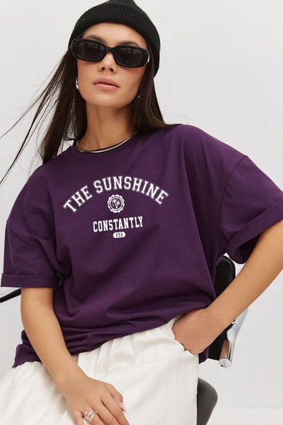Unisex The Sunshine Baskılı Tasarım Tshirt Unisex The Sunshine Baskılı Tasarım Tshirt