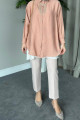 Kolyeli Tunik Camel Kolyeli Tunik Camel