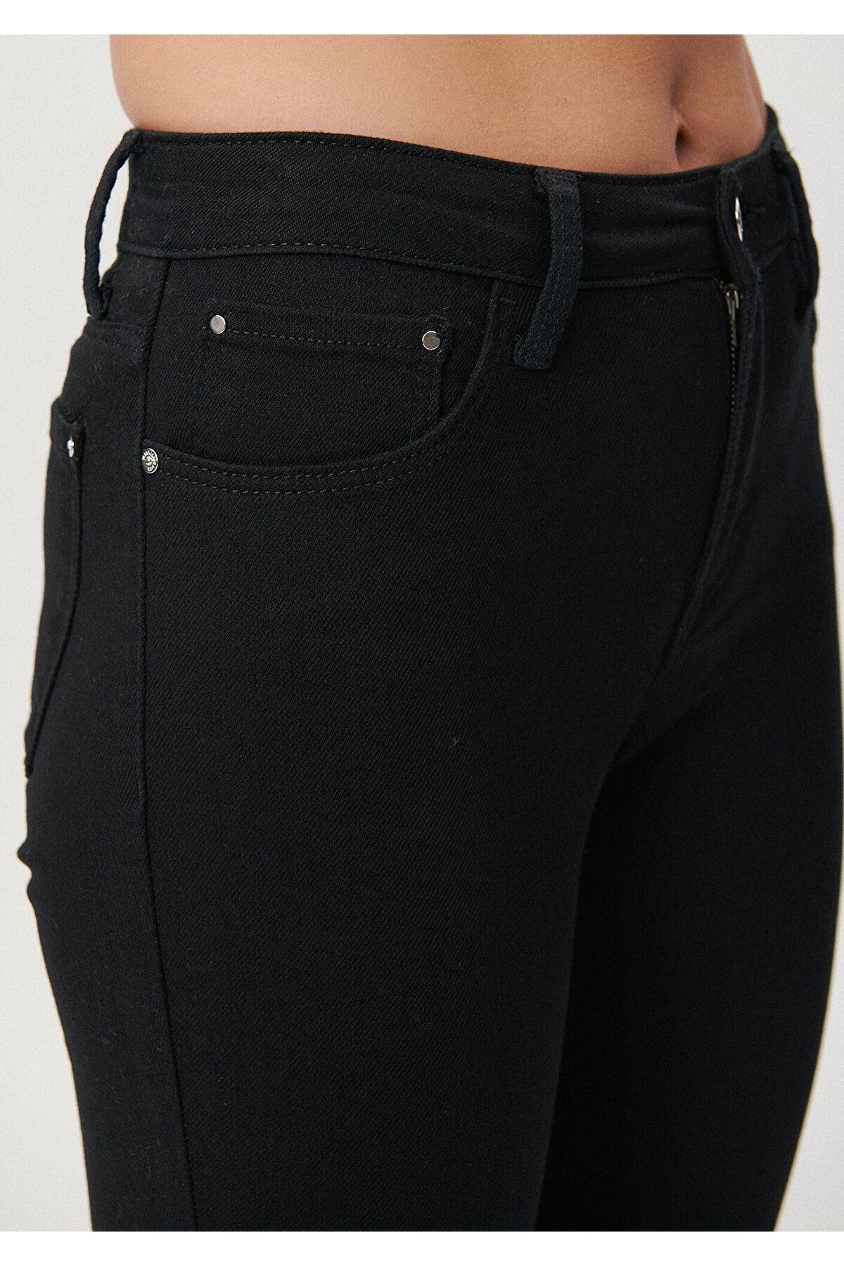 Tess M Girly Simsiyah Jean Pantolon 100328-35252 Tess M Girly Simsiyah Jean Pantolon 100328-35252