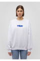 Miav Baskılı Beyaz Sweatshirt 1610964-620