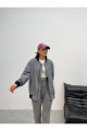 Unisex Oversize Bomber Ceket Unisex Oversize Bomber Ceket