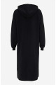 Tesettür Kapüşonlu 3 İplik Şardonlu Uzun Tunik Bluz Sweatshirt Tesettür Kapüşonlu 3 İplik Şardonlu Uzun Tunik Bluz Sweatshirt