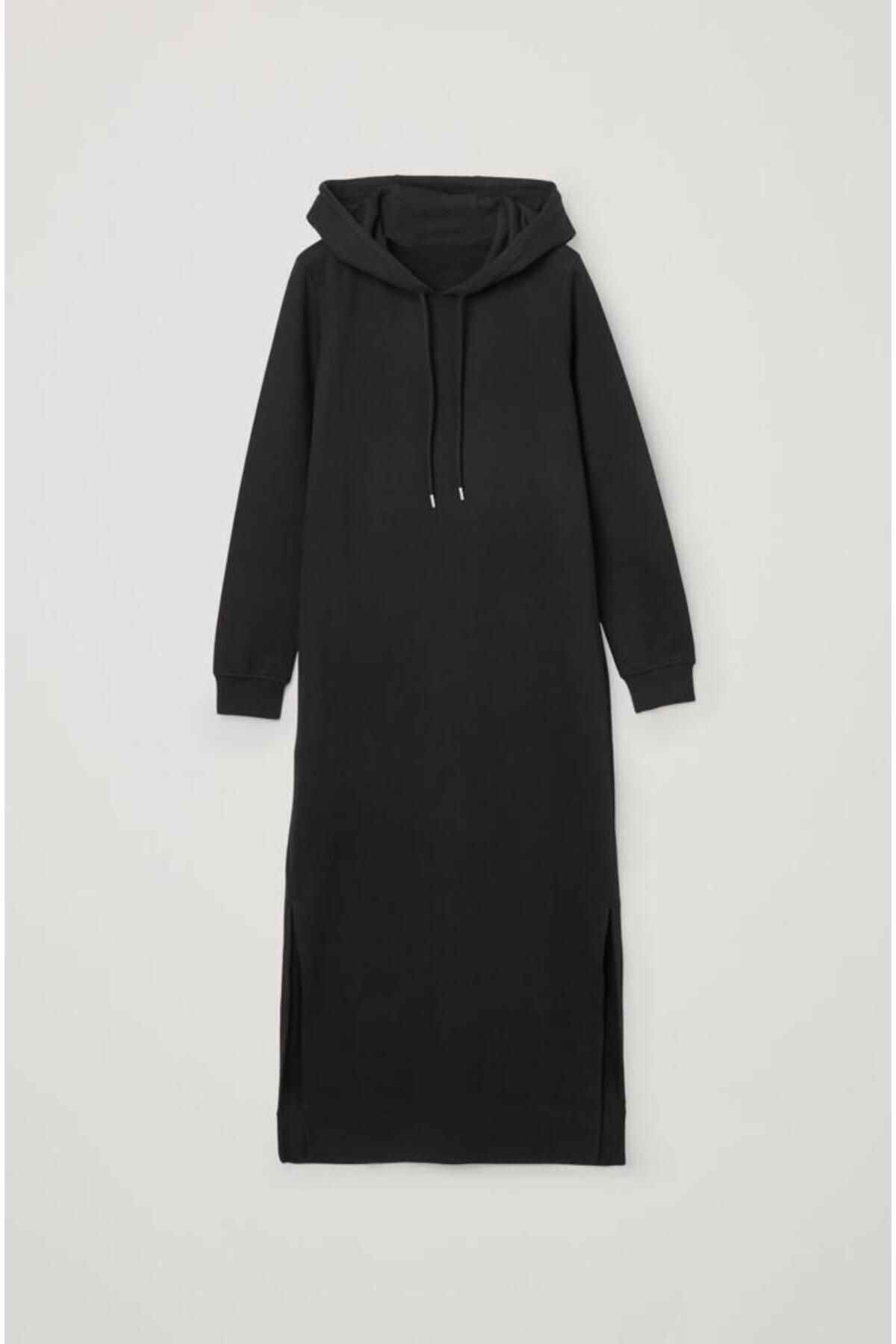 Tesettür Kapüşonlu 3 İplik Şardonlu Uzun Tunik Bluz Sweatshirt Tesettür Kapüşonlu 3 İplik Şardonlu Uzun Tunik Bluz Sweatshirt