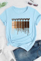 Unisex Leopar Kalp Baskılı Oversize T-shirt Unisex Leopar Kalp Baskılı Oversize T-shirt