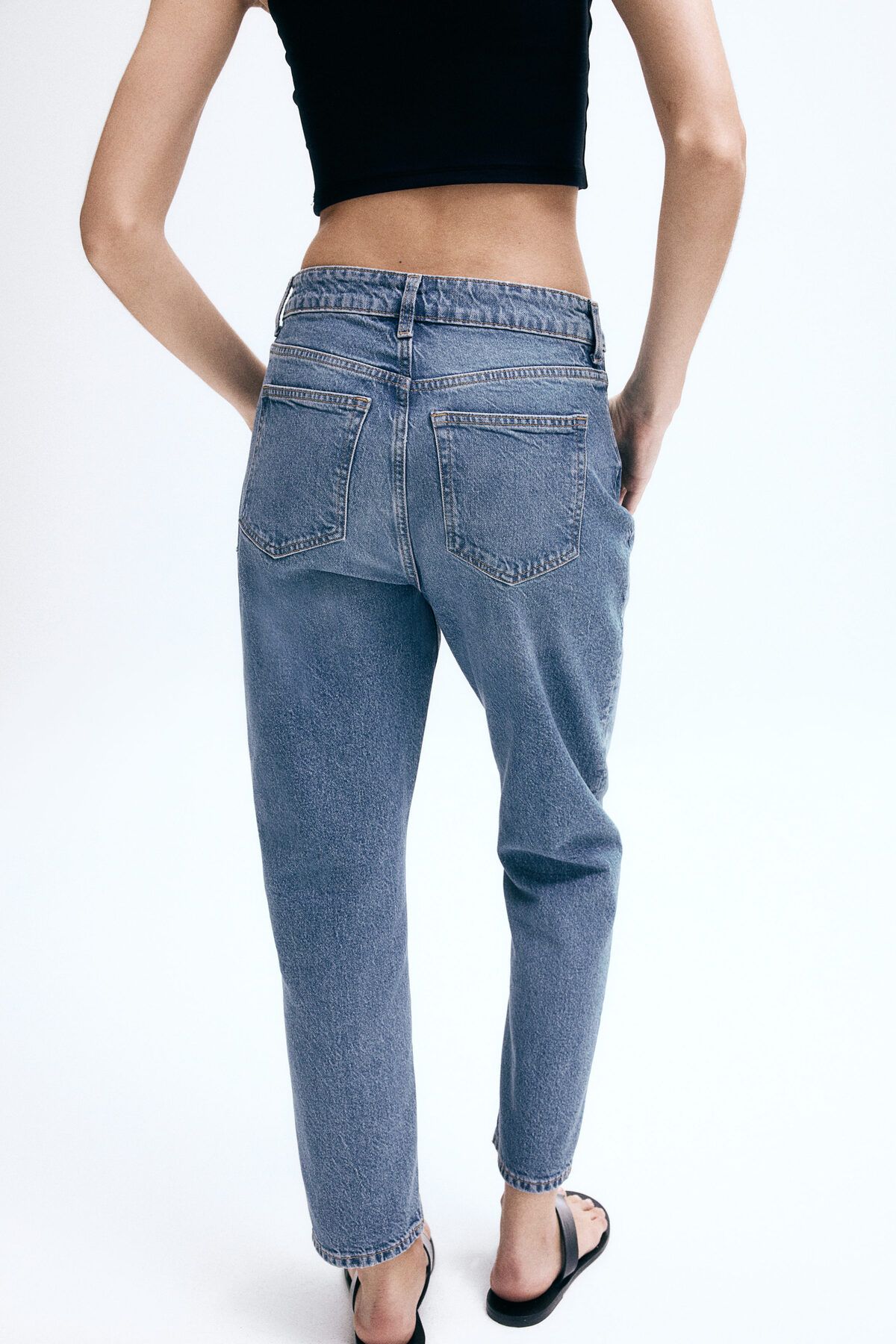Slim Mom High Ankle Jeans Slim Mom High Ankle Jeans
