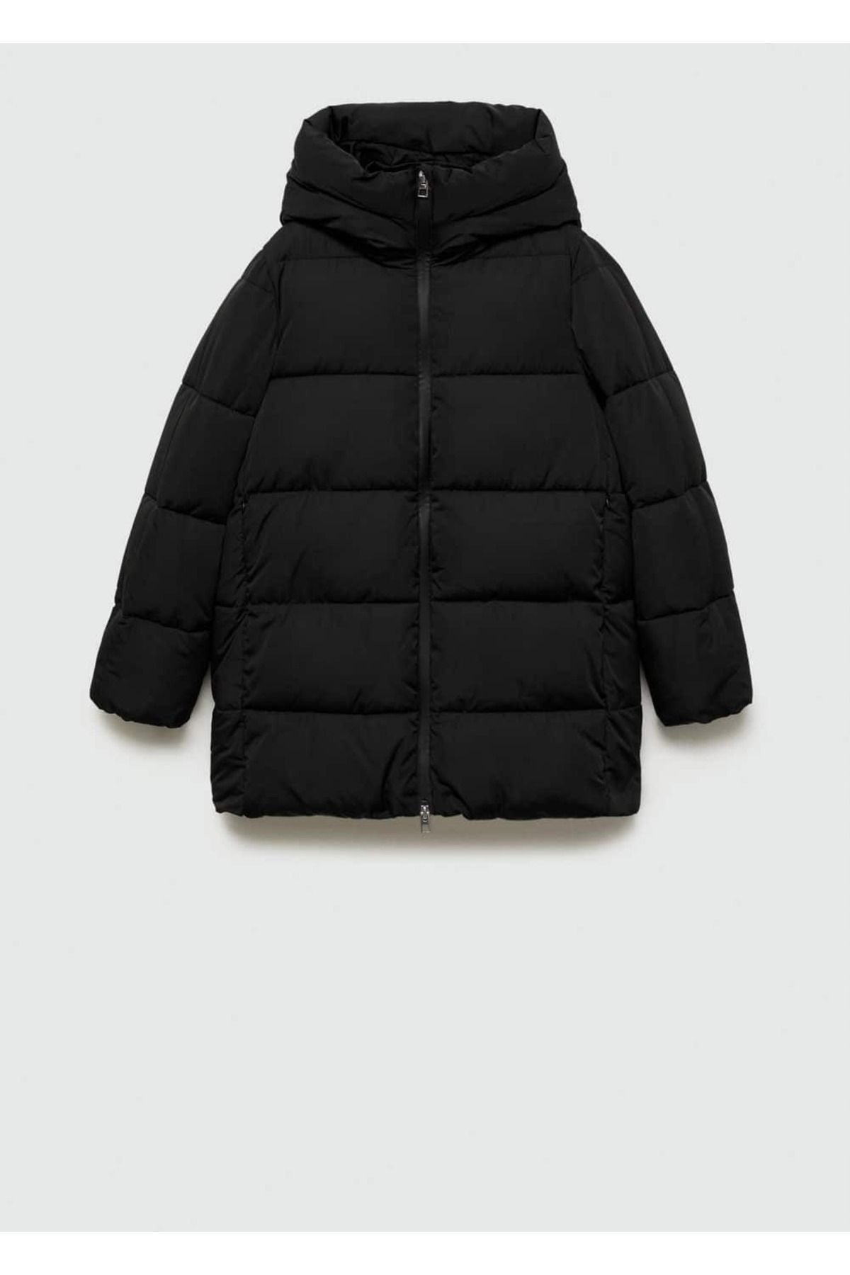 Kapüşonlu Kapitone Anorak