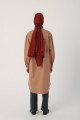 Toprak Oversize %100 Pamuk Büyük Cepli Eteği Oval Kesim Uzun Tunik Toprak Oversize %100 Pamuk Büyük Cepli Eteği Oval Kesim Uzun Tunik
