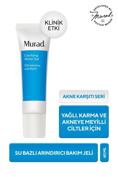 Clarifying Water Gel - Su Bazlı Arındırıcı Bakım Jeli 60 ml Clarifying Water Gel - Su Bazlı Arındırıcı Bakım Jeli 60 ml