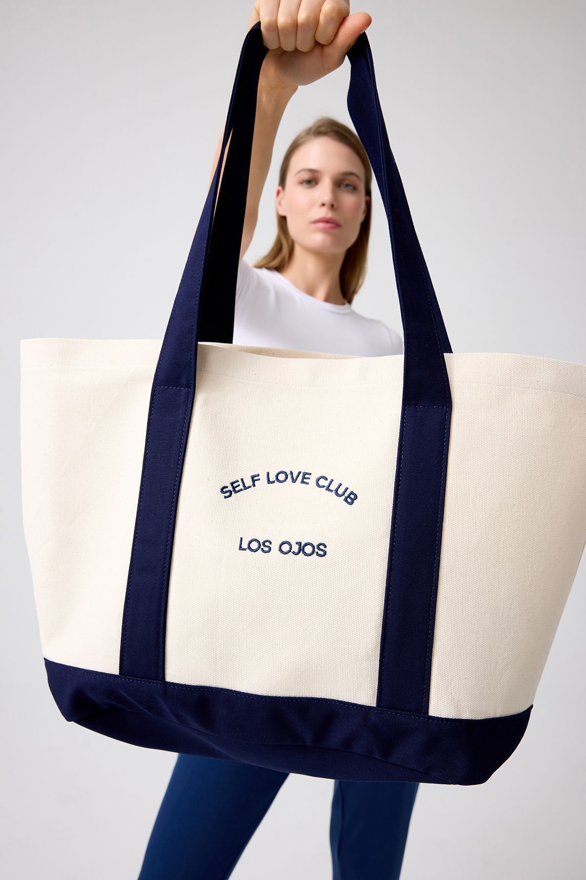 X Melodi Pamuklu Omuz Çantası Shopper Bag X Melodi Pamuklu Omuz Çantası Shopper Bag