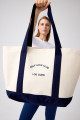 X Melodi Pamuklu Omuz Çantası Shopper Bag X Melodi Pamuklu Omuz Çantası Shopper Bag