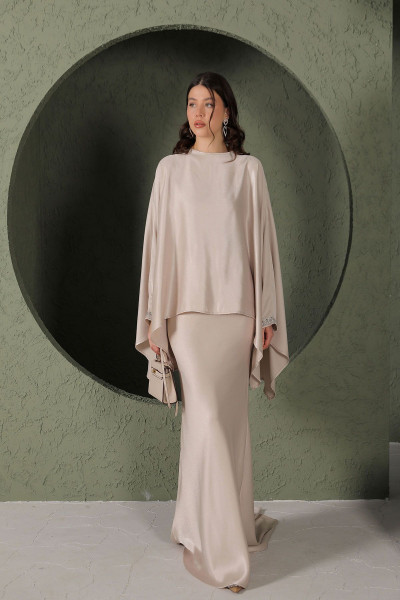 TAŞ Kolu Taşlı Etekli Takım 32-2054-1 TAŞ Kolu Taşlı Etekli Takım 32-2054-1