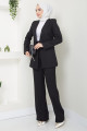 Sofya Ceketli Takım Siyah HM2414 Sofya Ceketli Takım Siyah HM2414