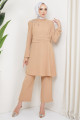 Taş Detaylı İkili Takım Camel HM2265 Taş Detaylı İkili Takım Camel HM2265
