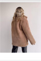 Oversize Yakalı Düğmeli Peluş Hırka Ceket Oversize Yakalı Düğmeli Peluş Hırka Ceket