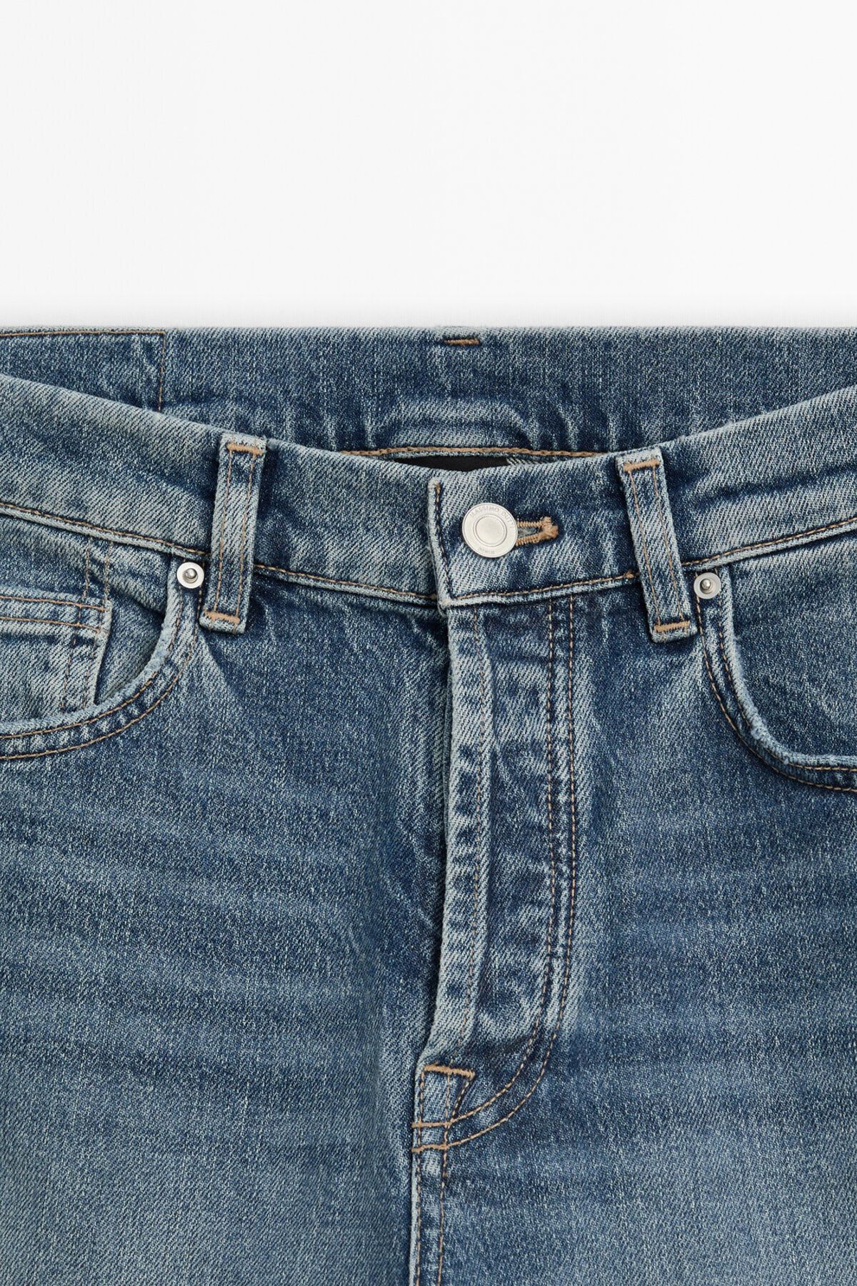 Orta bel straight fit rahat jean