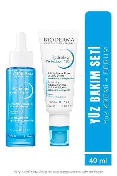 Hydrabio Perfecteur SPF30 40 ml + Bioderma Hydrabio Hyalu Serum 30 ml Hydrabio Perfecteur SPF30 40 ml + Bioderma Hydrabio Hyalu Serum 30 ml
