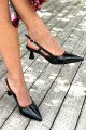 Sophie Siyah Rugan Alçak Topuklu(4 CM) Klasik Topuklu Ayakkabı Sophie Siyah Rugan Alçak Topuklu(4 CM) Klasik Topuklu Ayakkabı