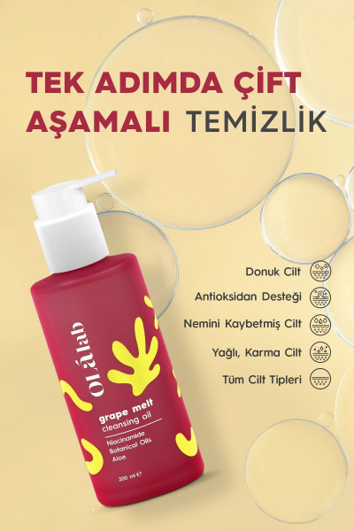 Arındırıcı Makyaj Temizleyici Çift Aşamalı Cilt Temizleme Yağı 200 Ml Arındırıcı Makyaj Temizleyici Çift Aşamalı Cilt Temizleme Yağı 200 Ml