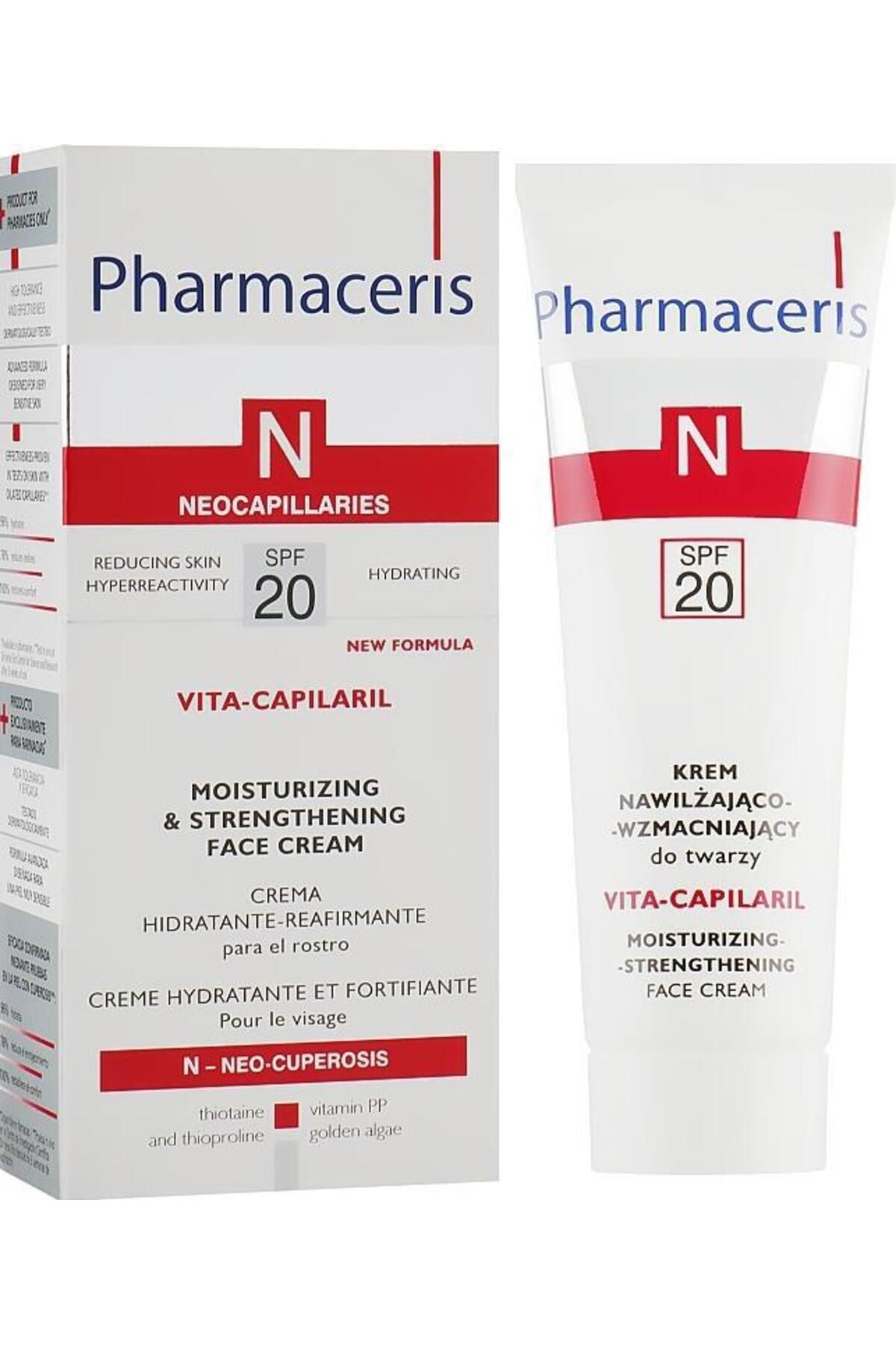 N Vita Capilaril Moisturizing And Strengtening Face Cream Spf20 50 ml