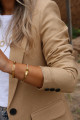 Kum Yün Efekt Blazer Kum Yün Efekt Blazer