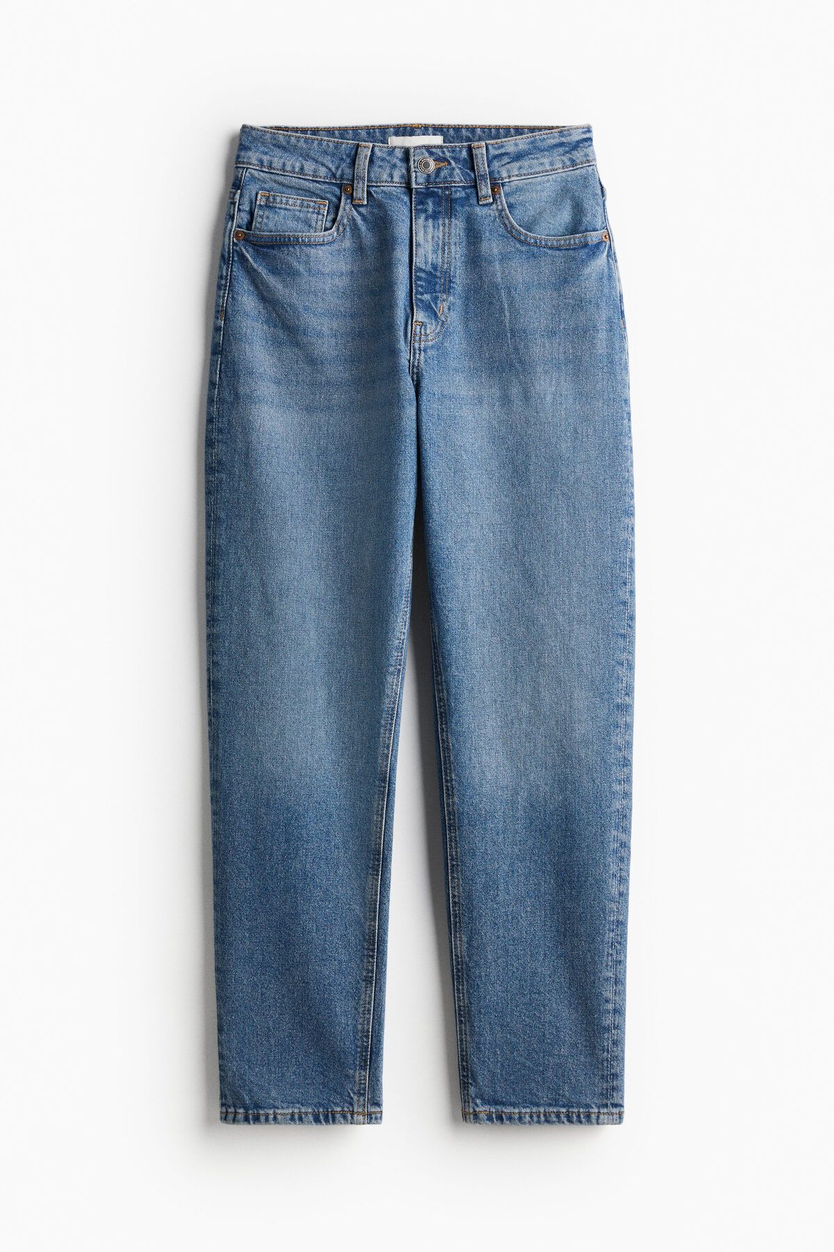 Slim Mom High Ankle Jeans