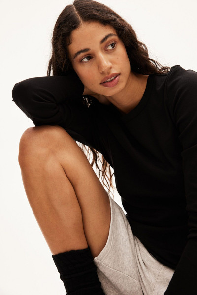 Long-sleeved jersey top Long-sleeved jersey top