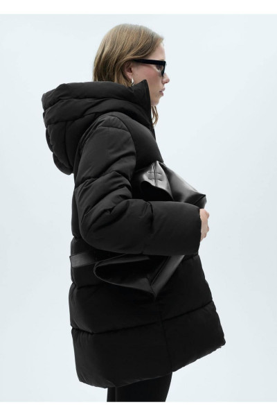 Kapüşonlu Kapitone Anorak Kapüşonlu Kapitone Anorak