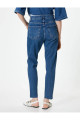 Yüksek Bel Kot Pantolon Düz Paça Slim Fit Pamuklu - Slim Fit Jean Yüksek Bel Kot Pantolon Düz Paça Slim Fit Pamuklu - Slim Fit Jean