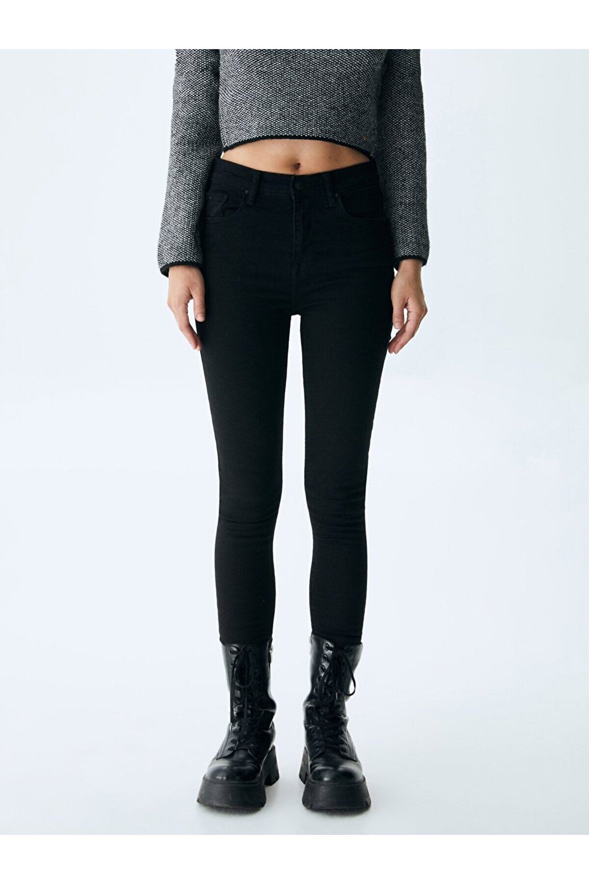 Tanya X Normal Bel Dar Paça Skınny Jean Pantolon Tanya X Normal Bel Dar Paça Skınny Jean Pantolon