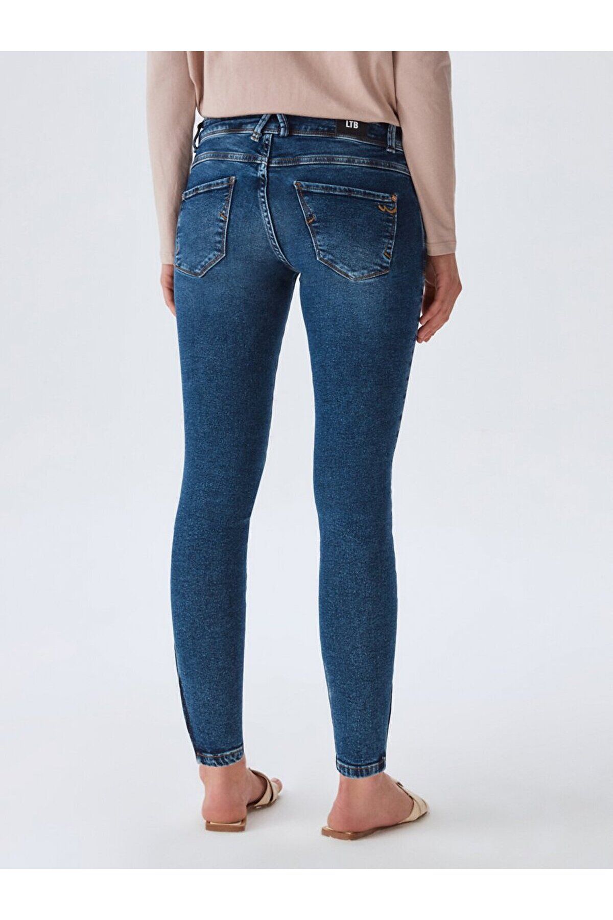 Senta Zıp Jean Pantolon Senta Zıp Jean Pantolon