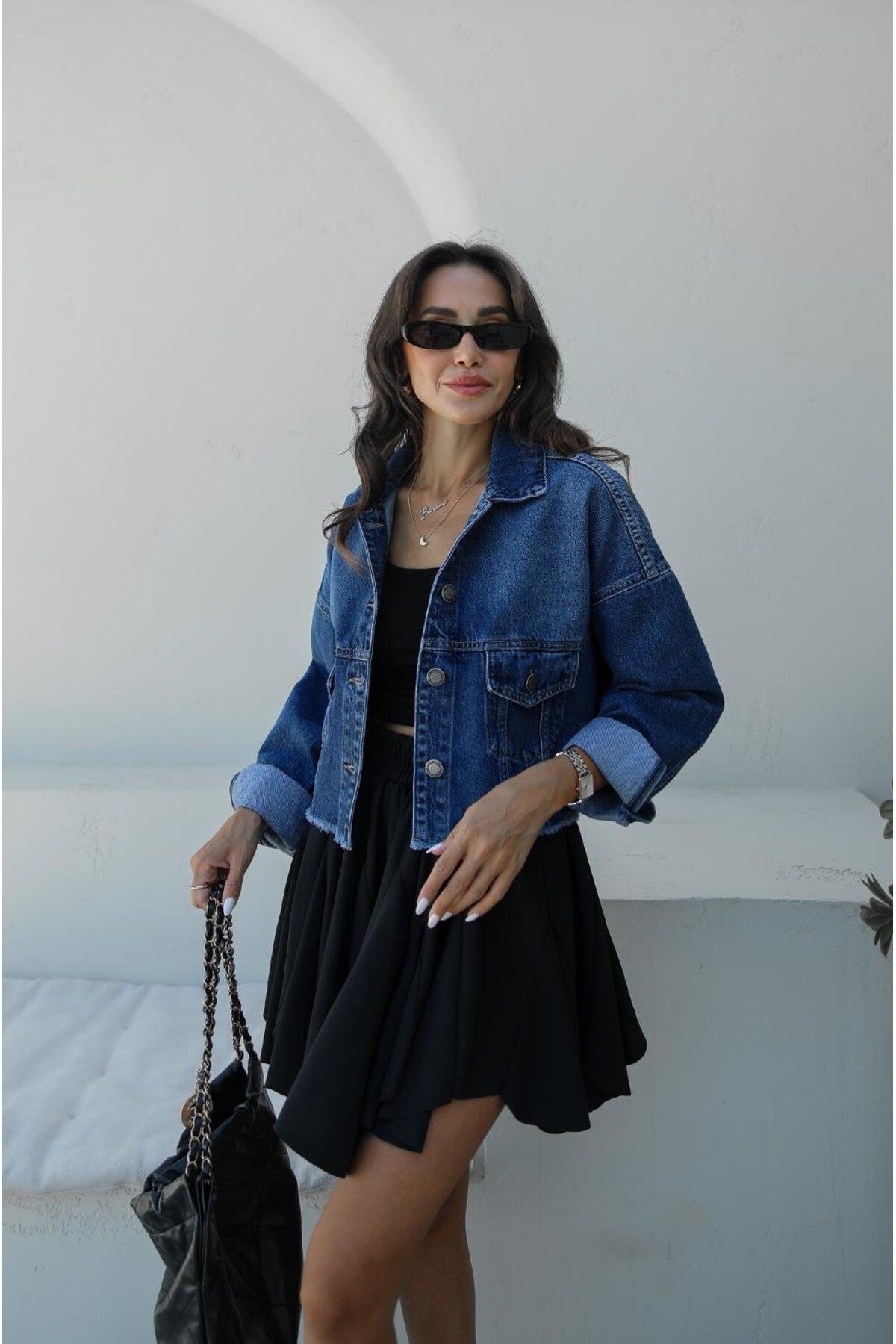 Koyu Mavi Robbe Denim Ceket Koyu Mavi Robbe Denim Ceket