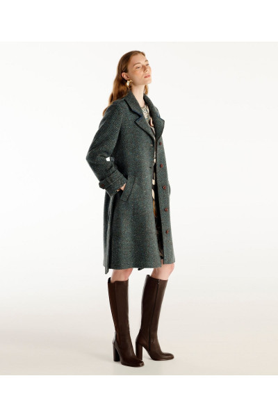 Yaka Detaylı Palto Yaka Detaylı Palto