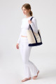 X Melodi Pamuklu Omuz Çantası Shopper Bag X Melodi Pamuklu Omuz Çantası Shopper Bag