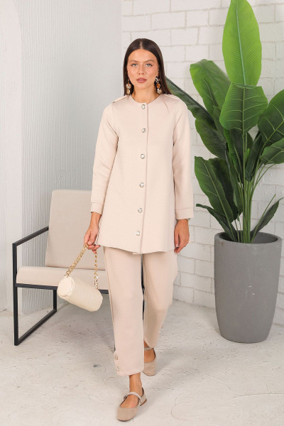 TAŞ Düğmeli Scuba Takım 3-5203 TAŞ Düğmeli Scuba Takım 3-5203